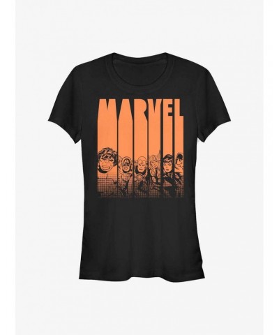 Marvel Avengers Candy Avengers Girls T-Shirt $7.57 T-Shirts