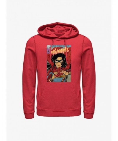 Marvel Ms. Marvel Comic Cover Hoodie $15.45 Hoodies