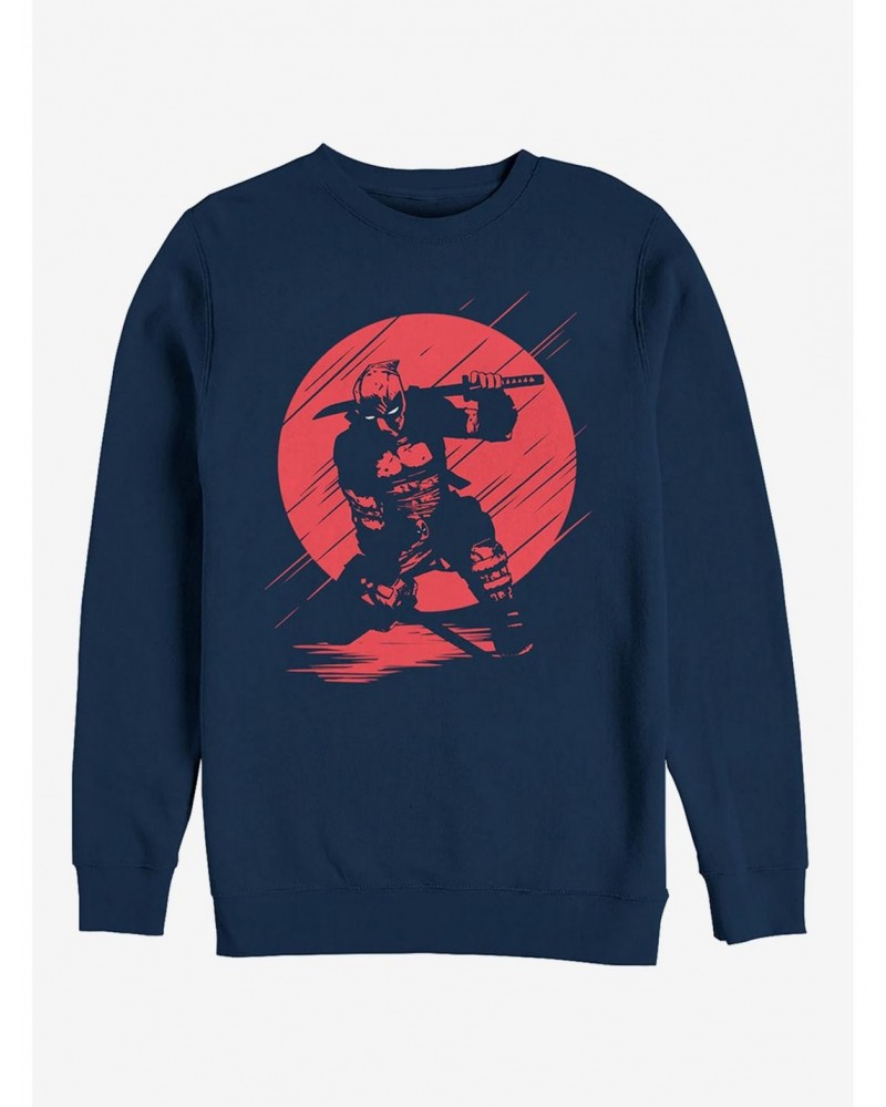 Marvel Deadpool Sunset Streaks Girls Sweatshirt $13.58 Sweatshirts