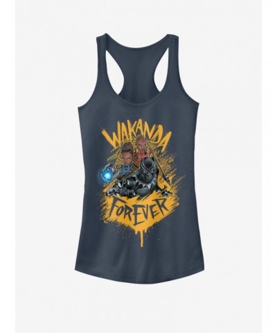 Marvel Black Panther Panther Trinity Girls Tank $7.77 Tanks