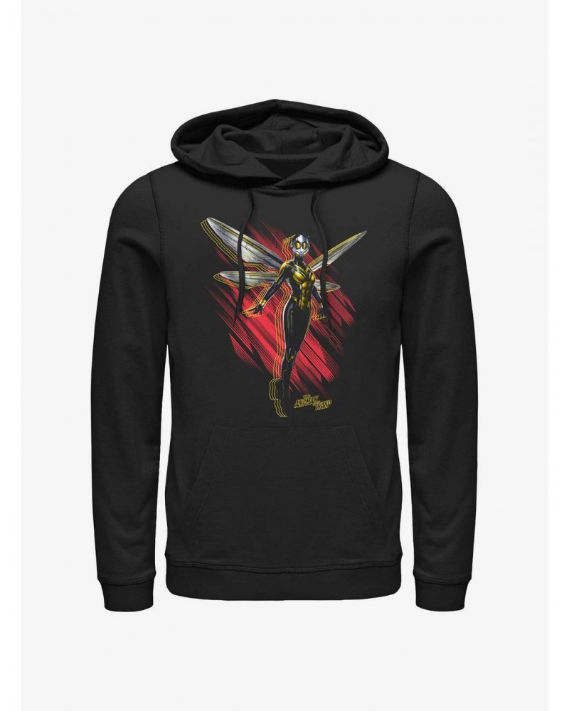 Marvel Ant-Man and the Wasp: Quantumania Wasp Wings Hoodie $16.52 Hoodies