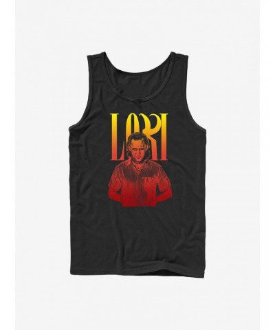 Marvel Loki Fierce Title Pose Tank $8.96 Tanks