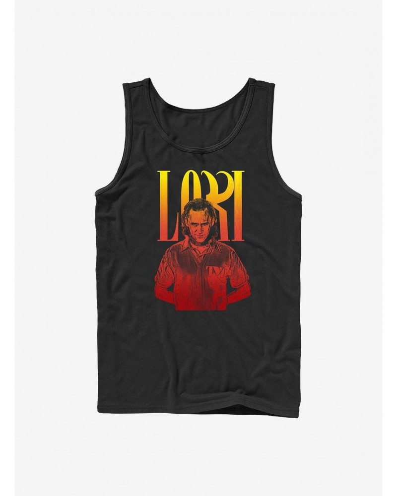 Marvel Loki Fierce Title Pose Tank $8.96 Tanks