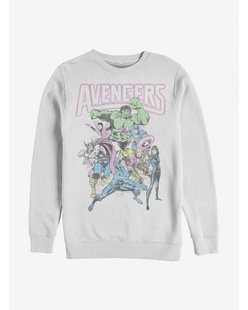 Marvel Avengers Group Crew Sweatshirt $13.87 Sweatshirts