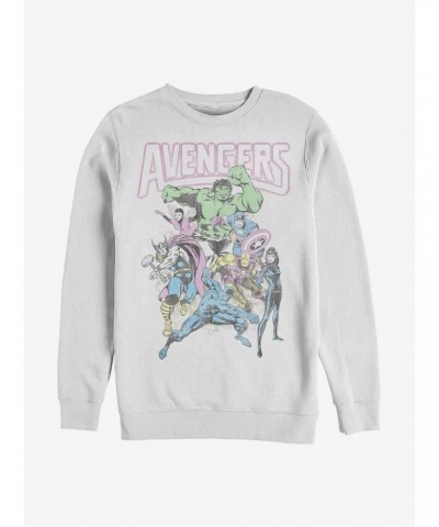 Marvel Avengers Group Crew Sweatshirt $13.87 Sweatshirts