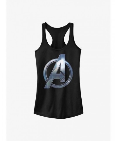 Marvel Black Panther: Wakanda Forever Wakanda Avengers Symbol Girls Tank $9.56 Tanks