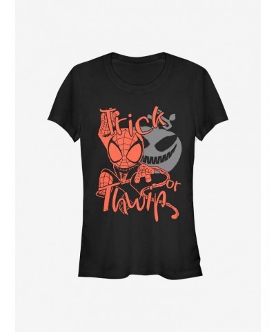 Marvel Spider-Man Spiderman Halloween Girls T-Shirt $6.37 T-Shirts