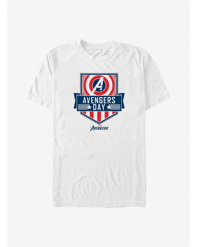 Marvel Captain America Day Of Avengers T-Shirt $7.65 T-Shirts