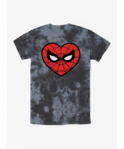 Marvel Spider-Man Spidey Heartbreaker Tie-Dye T-Shirt $6.63 T-Shirts