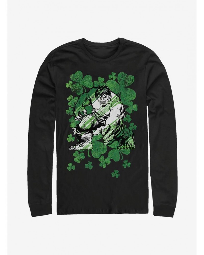 Marvel Hulk Lucky Hulk Long-Sleeve T-Shirt $12.90 T-Shirts