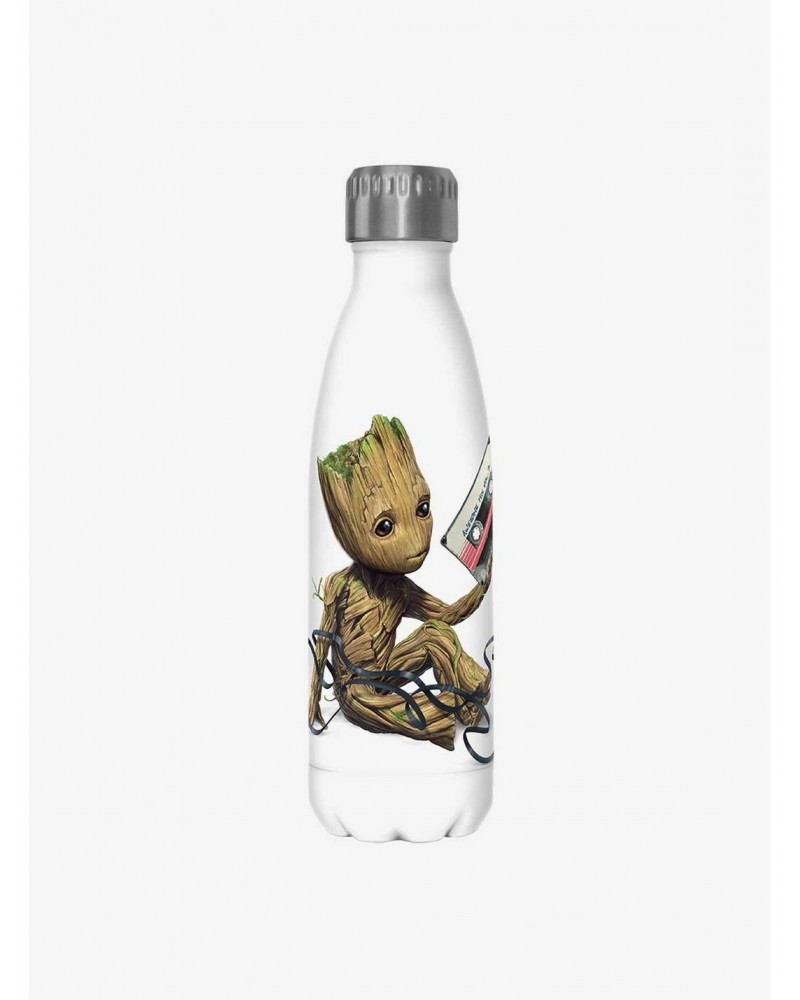 Marvel Groot Tape Stainless Steel Water Bottle $8.37 Water Bottles