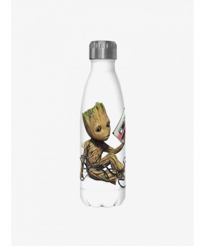 Marvel Groot Tape Stainless Steel Water Bottle $8.37 Water Bottles