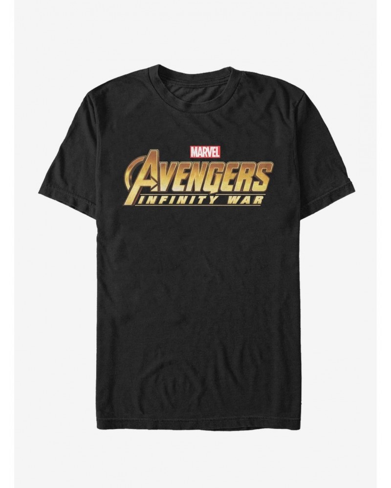 Marvel Avengers: Infinity War Filled Logo T-Shirt $7.46 T-Shirts