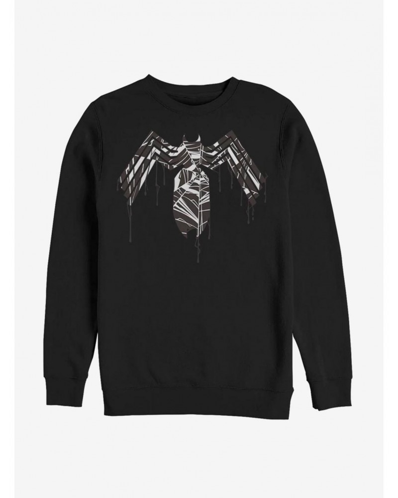 Marvel Venom Venom Dripping Logo Sweatshirt $13.58 Sweatshirts