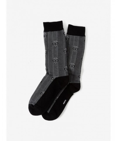 Marvel Spider-Man Herringbone Black Sock $6.37 Socks