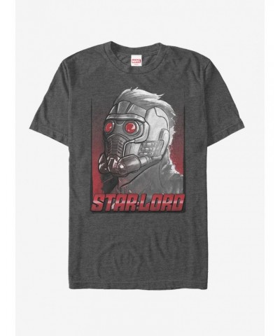 Marvel Guardians of the Galaxy Star-Lord Profile T-Shirt $6.88 T-Shirts