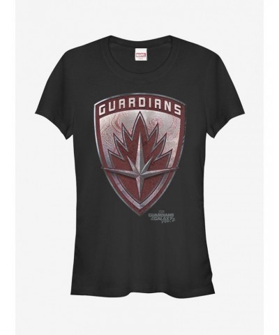 Marvel Guardians of the Galaxy Vol. 2 Tattoo Shield Girls T-Shirt $9.36 T-Shirts