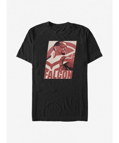 Marvel The Falcon And The Winter Soldier Falcon Poster T-Shirt $8.22 T-Shirts