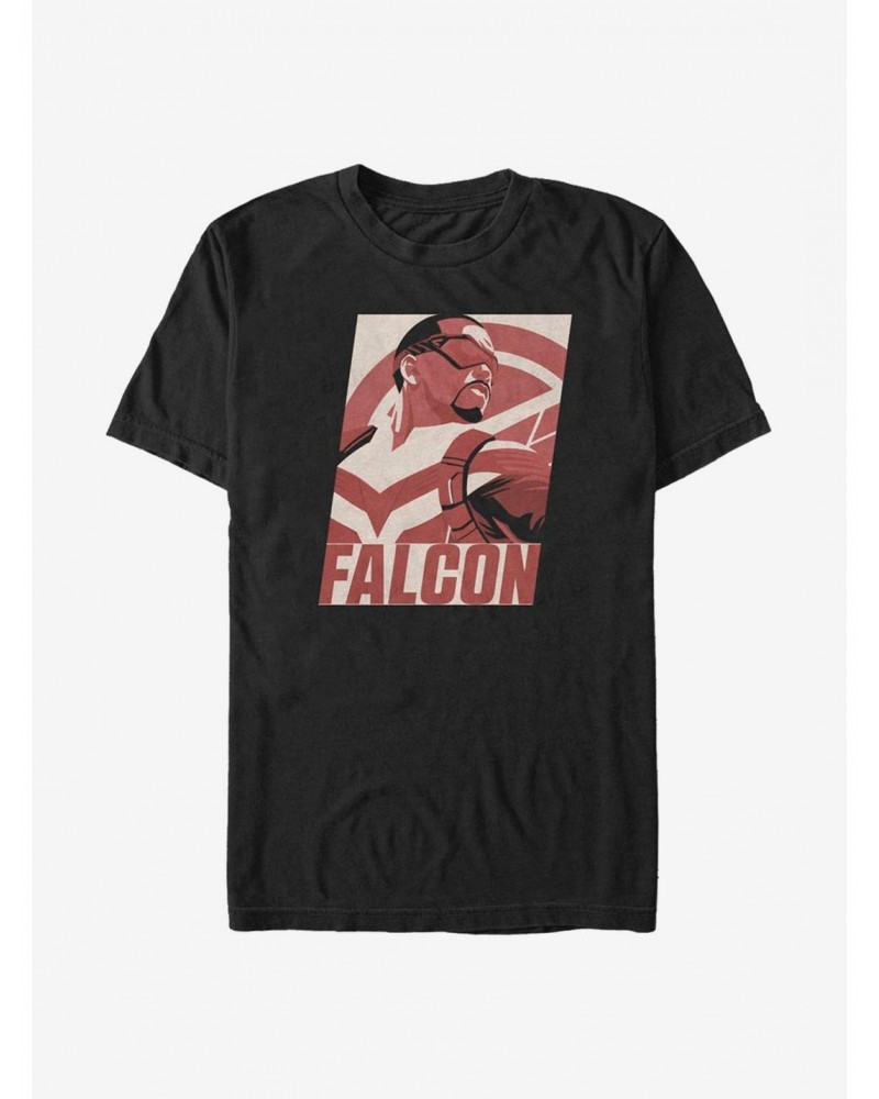 Marvel The Falcon And The Winter Soldier Falcon Poster T-Shirt $8.22 T-Shirts