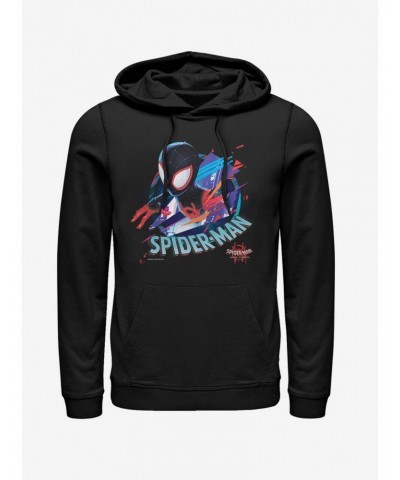 Marvel Spider-Man Cracked Spider Hoodie $11.49 Hoodies