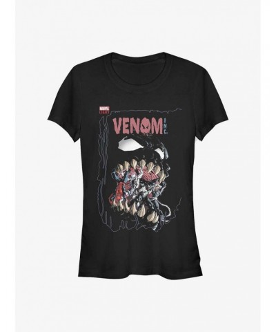 Marvel Venom Face Girls T-Shirt $7.97 T-Shirts