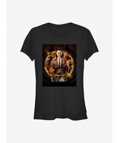 Marvel Loki Poster Girls T-Shirt $7.97 T-Shirts