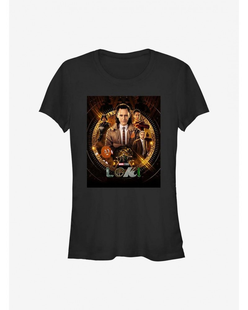 Marvel Loki Poster Girls T-Shirt $7.97 T-Shirts