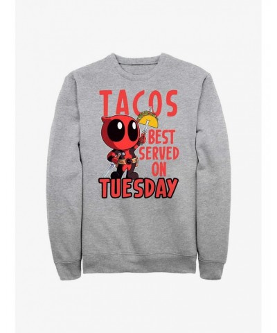 Marvel Deadpool Taco Tuesday Sweatshirt $14.17 Sweatshirts