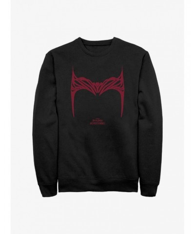 Marvel Doctor Strange In The Multiverse of Madness Wanda Helm Sweatshirt $9.15 Sweatshirts